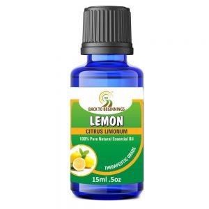 Back To Beginnings Lemon Essential Oil
