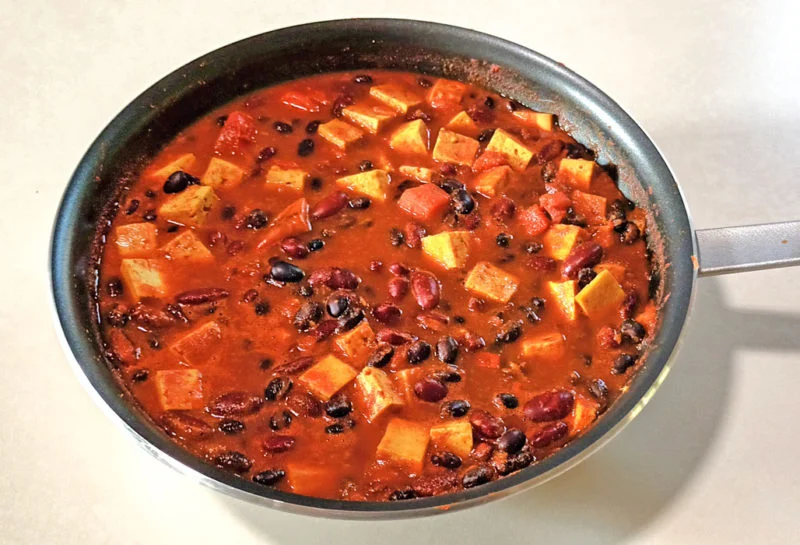 anil grover kidney beans tofu curry