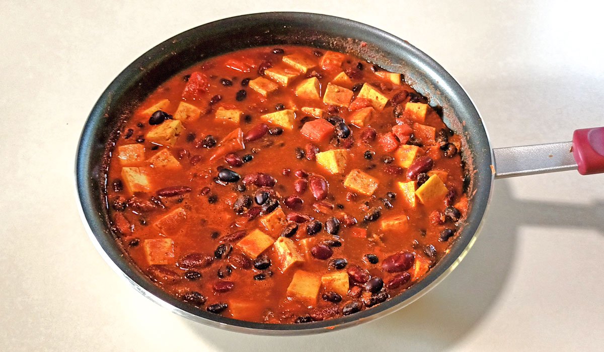 anil grover kidney beans tofu curry