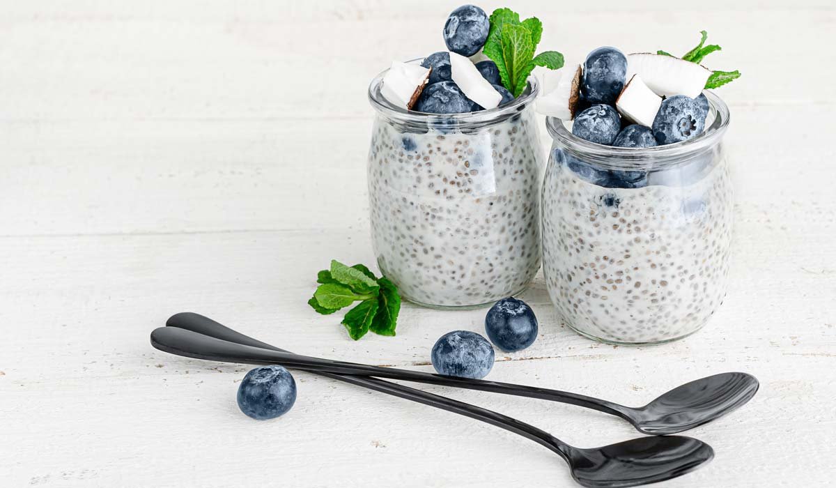 Back To Beginnings Chia Seeds Coconut Milk Pudding