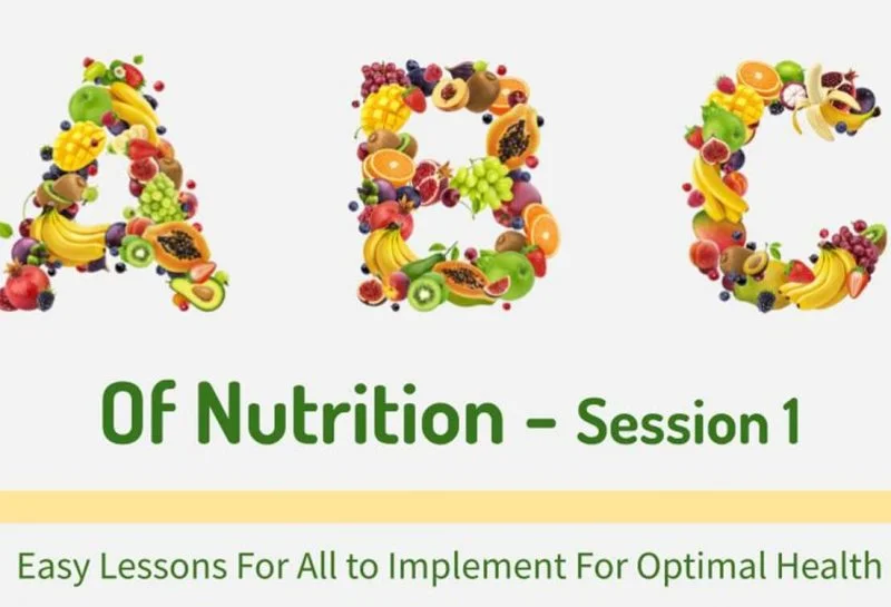 a b c of nutrition session 1