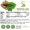 back to beginnings organic moringa leaf powder 100 gms